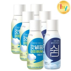 hy 한국야쿠르트 갓비움 쉼 2종230ml (쉼3+애플민트3) 총6입, 6개, 230ml