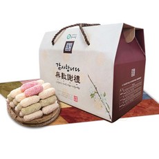 조청 찹쌀 유과 과자 한과 선물 세트 300g, 1개