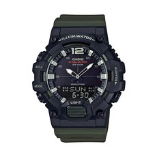 Casio 남성용 클래식 아날로그 디지털 디스플레이 쿼츠 손목시계 그린 (HDC-700-3AVCF) 137587