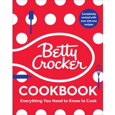 (영문도서) The Betty Crocker Cookbook 13th Edition: Everything You Need to Know to Cook Today Hardcover, Harvest Publications, English, 9780358408581