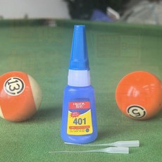 互信 HUXIN 401 膠水 強力快乾, 1個, 互信HUXIN 401膠水 配2個塗膠