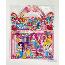 精靈古堡 立體換裝貼紙 泡泡貼, 1個