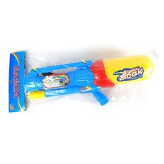 小胡玩具 大型背帶水槍 氣壓加壓水槍 兒童戲水玩具 氣壓水槍, 藍, 1個