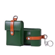 皮革打火機保護套鑰匙圈 - 時尚配件 方便攜帶