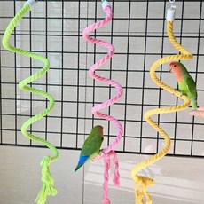 앵무새 로프 횟대 1m 새놀이터 앵무새용품