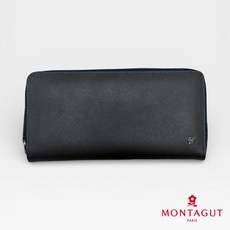 MONTAGUT 夢特嬌 頭層牛皮真皮長夾