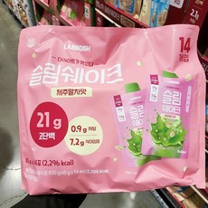 랩노쉬 슬림쉐이크 제주말차, 45g, 14개