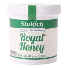 Stakich 皇家蜂蜜, 555克, 1個
