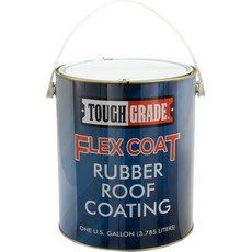 RecPro RV 지붕 코팅 1갤런 | 최상위 실란트 수성 아크릴 고무 및 알루미늄 아연도금 강철 유리섬유 TPO PVC EPDM 지붕에 접착, 1