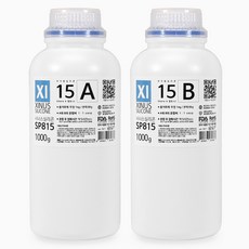 시너스 실리콘 몰드용 SP815 경도15, 1세트, 1.8L