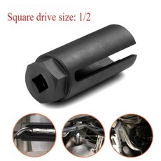 22MM 산소 센서 크롬 고경도 바나듐 수리 슬리브 도구 자동차 소켓 강철 분해, 1개