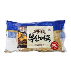[얌얌마켓] 사조오양 부산어묵 사각어묵 750g 냉동 상천 (아이스박스 포함), 1개