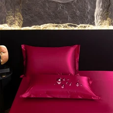 수면 조절식 젤 파쇄 메모리 폼 침대 베개 시원한 침대 베개 로프트 퀸 수면 베개, 48x74CM Q, 1개