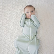 썬데이허그 꿀잠 나비잠 자세 속싸개 밤부 스와들 업다운 지퍼 아기 수면교육 육아필수품