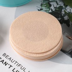 秒出【台灣公司現貨】一次性胸貼 隱形透氣乳貼 乳頭保護貼 梅花/圓形, 1個, 圓形【單片】環保無毒親膚材質