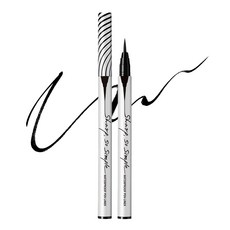 클리오 샤프 쏘 심플 워터프루프 펜 라이너 0.65ml, 01 블랙, 1개