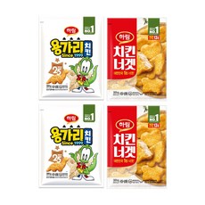 하림 용가리치킨300g 2봉+치킨너겟300g 2봉, 1세트, 300g