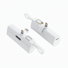 麓可 膠囊行動電源 20000mAh, 粉色, 蘋果