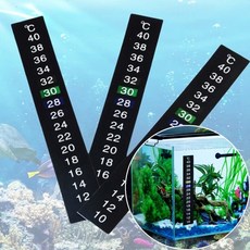 새나로 붙이는 어항 온도계 어항온도측정