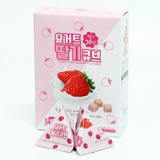 산마을 요거트 딸기 큐브 1.8g x 10p, 딸기 + 요거트, 10개, 18g