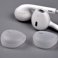 비블럭 [1+1] 아이폰 유선 이어폰 가이드 이어캡 이어팟 이어팁 실리콘 커버 에어팟 1세대 2세대 호환, [1+1] 이어팟 슬리브, 2개