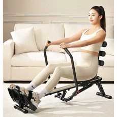 로잉머신 홈트 가정용 홈트 로잉 복근 유산소 운동기구, 상세페이지 참고, 싱글레일형 (10단계 저항 조절)