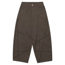 [노매뉴얼] S.L WIDE PANTS - CHARCOAL