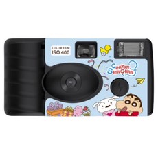 StarR 짱구 일회용 필름 카메라 TC700, 1개, 스카이 블루