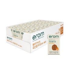 이롬 황성주 박사의 국산콩 두유 호두 아몬드, 140ml, 24개