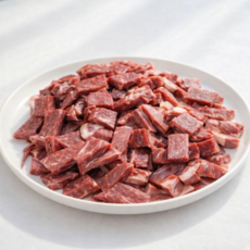 [백만한우] 한우 국거리용 소고기 국거리 세절 소고기 (냉동), 4개, 200g
