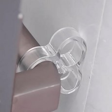 리빙드림 방문 문콕방지 소음 보호패드, 10개, 투명