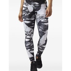 리복 댄스 슈레디드 펑크 레깅스