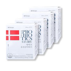 덴마크 유산균 이야기 lgg유산균 덴프스유산균, 60정, 4개