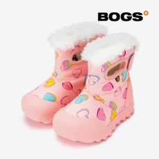 [보그스] 유아동 프리미엄 기능성 방한부츠 스노우캠프 - 하트핑크