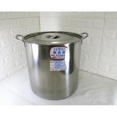 餐具達人 婦品大尺吋婦品牌304不銹鋼深型高鍋附蓋 (40cm以上) 家庭聚餐宴客適用, 1個, 40*40