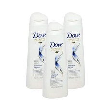 도브 인텐시브 리페어 샴푸, 355ml, 3개