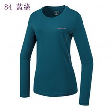 Mountneer山林 女彈性透氣排汗快乾抗UV長袖上衣 春夏薄款防曬涼感衣