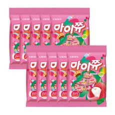 크라운 마이쮸필로우 핑크리치 100g x 10입, 1