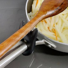 정리용품 뒤집개 받침대 싱크대 국자 주방 도구 고정 거치대 실리콘 조리, 1개, 그린