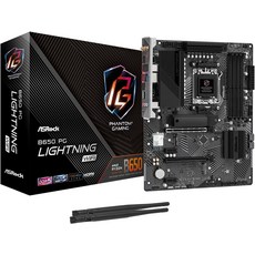 ASRock B650 PG 라이트닝 WiFi 소켓 A5 ATX 마더보드 AD Ryzen 900080007000 시리즈 DDR5 7200+OC PCIe Gen5 .2 6E 2.5G
