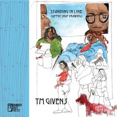 (영문도서) Standing in Line: Coffee Shop Drawings Paperback, Bamboo Dart Press, English, 9781962316019