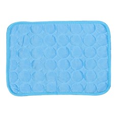 寵物涼感墊會呼吸的涼感墊超有感降溫，透氣舒適，多尺寸可選, 藍, 1個