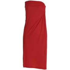 아틀랭 드레이프 미디 스커트