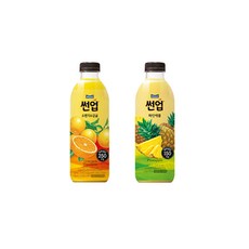 매일유업 썬업 100％ 750ml 오렌지감귤3개＋파인애플3개/냉장무배