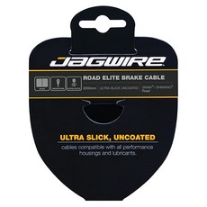 Jagwire 로드 브레이크 케이블 - 엘리트 광택 울트라 슬릭 스테인리스 - 1.5X2000mm - SRAM/시마노, Jagwire 로드 브레이크 케이블 - 엘리트 광택 울, 1개