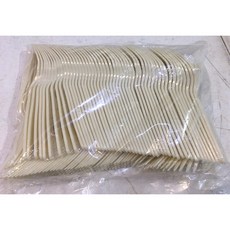 塑膠叉子, 1個, 100個裝