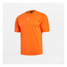 SPYDER [스파이더] 공용 백 레터링 실켓 반팔 티셔츠 SPIMCNRS304UORG 1458431