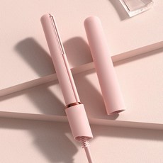 敏煌 捲髮棒 臺灣出貨 迷你小夾板 女 拉直髮 直捲兩用器 直板夾 劉海 USB小型夾板, 粉色