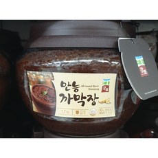 동해식품 만능장 까막장 / 강원도막장 까만된장 묵은장 시골된장 막장 집된장, 2개, 1.7kg