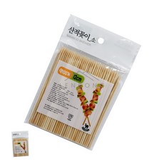 삼렌콩 산적꽂이 소형 12cm 100P 산적꼬치 나무꼬치 과일꼬지